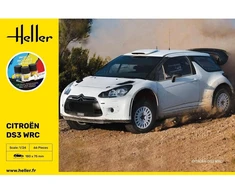 Heller Citroen DS3 WRC plastikinis modelis 1/24 dovanų rinkinys
