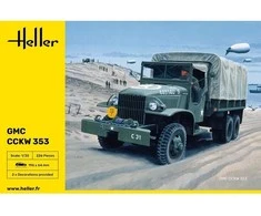 Heller GMC CCKW 353 1/35 plastikinis sunkvežimio modelio rinkinys 81121
