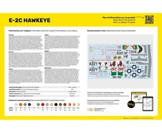 Heller Grumman E-2C Hawkeye plastikinis lėktuvo modelis dovanų komplektas 1/72