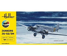 Heller Junkers Ju-52/3M 1:72 surenkamas lėktuvo modelio rinkinys su dažais