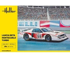 Heller Lancia Beta Montecarlo Turbo 1/24 plastikinis surinkimo rinkinys 80741