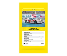 Heller Lancia Beta Montecarlo Turbo 1/24 plastikinis surinkimo rinkinys 80741