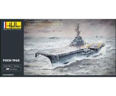 Heller lėktuvnešis Foch Clemenceau, 1965, 1:400 surenkamas modelis