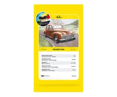 Heller Peugeot 203 surinkimo rinkinys 1:43 su dažais ir klijais