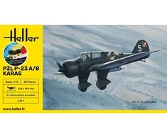 Heller PZL P-23A/B Karas 1/72 plastikinis modelio dovanų rinkinys