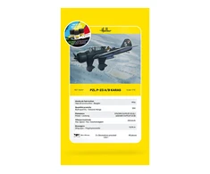 Heller PZL P-23A/B Karas 1/72 plastikinis modelio dovanų rinkinys