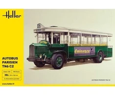 Heller Renault TN6 C2 Paryžiaus autobusas 1/24 surenkamas modelis