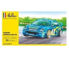 Heller Subaru Impreza WRC 2002 1:43 plastikinis dovanų rinkinys
