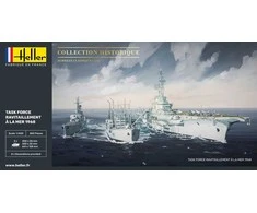 Heller Task Force Ravitaillement laivas, surenkamas modelis 1/400