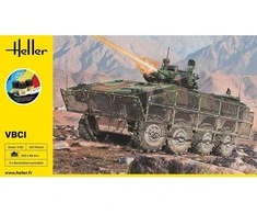 Heller VBCI 1/35 dovanų rinkinys su dažais, teptuku ir klijais (57147)