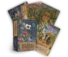 Herbal Astrology Oracle kortos Hay House