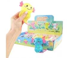 Dėlionė Hobilt Aksolotlis gniuždomas žaislas 12 cm – antistresinis sensorinis squishy vaikams 3+