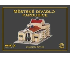 Hobilt Betexa Pardubicių miesto teatro popierinis maketas 1:160 (BET23-012)