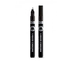 Hobilt MOLOTOW Liquid Chrome žymeklis 2 mm – veidrodinis sidabras 703102