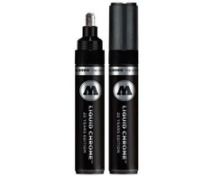 Hobilt MOLOTOW Liquid Chrome žymeklis 5 mm – skystas chromas