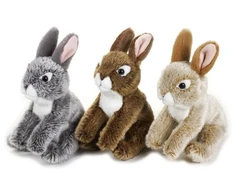 Hobilt Pliušinis zuikis Paskalis, minkštas žaislas 20 cm