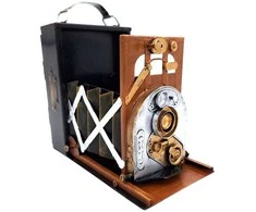 Hobilt Retro kamera dekoracija – stilinga dovana fotografui, vintage loftui