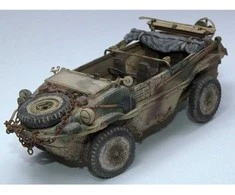 Hobilt Vokiečių amfibija Schwimmwagen Type 166, 1/35 plastikinis rinkinys