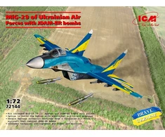 ICM Mikojan MiG-29 Ukrainos oro pajėgų su JDAM-ER 1/72 modelis