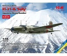 ICM Mitsubishi Ki-21-Ib Sally japonų sunkus bombonešis 1/48 modelis