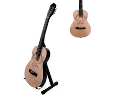 Indominiguitars Taylor Swift įkvėpta mini mahagoninė gitara – kolekcinė dovana