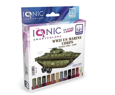 Ionic Smart Colors akrilinių dažų rinkinys USMC technikai 1942–1945