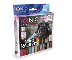 Ionic Smart Colors Ionic akrilinių dažų rinkinys miniatiūroms „Scarlet Reavers“ (12 spalvų)