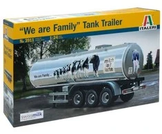 Italeri 1/24 klasikinė cisterna puspriekabė „We Are Family“ – modelis 3911