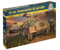 Italeri 15 cm Panzerwerfer 42 auf sWS 1/35 plastikinis rinkinys