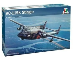 Italeri AC-119K Stinger 1/72 plastikinis lėktuvo modelio rinkinys