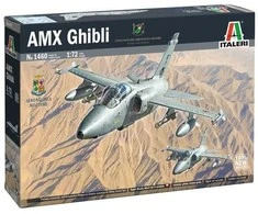 Italeri AMX Ghibli 1/72 plastikinis lėktuvo modelio rinkinys (1460)