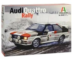 Italeri Audi Quattro 1981 Monte Carlo ralio 1/24 plastikinis surinkimo rinkinys