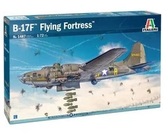 Italeri Boeing B-17F Skraidančioji Tvirtovė 1/72 plastikinis lėktuvo modelis