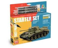 Italeri Cromwell Mk. IV tanko surenkamo modelio dovanų rinkinys 1/56 su dažais ir klijais