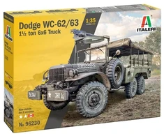 Italeri Dodge WC-62/63 6x6 sunkvežimio modelis 1:35