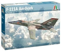 Italeri F-111A Aardvark naikintuvo modelis 1/72 – plastikinis rinkinys