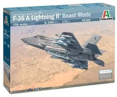 Italeri F-35A Lightning II Beast Mode 1/72 plastikinis lėktuvo modelis