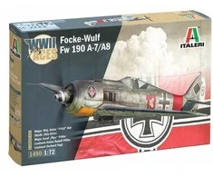 Italeri Focke-Wulf Fw 190 A-8/F Super Decal 1/72 plastikinis lėktuvas