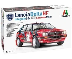 Italeri Lancia Delta HF Integrale Sanremo 1989 1/12 plastikinis rinkinys