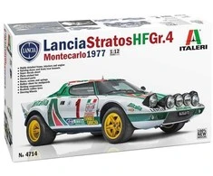 Italeri Lancia Stratos HF Gr.4 Monte Carlo 1977 1:12 surinkimo rinkinys