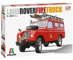 Italeri Land Rover gaisrinis automobilis 1/24 surenkamas modelis 3660