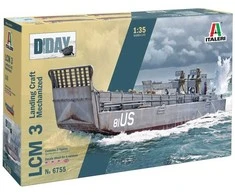 Italeri LCM 3 išsilaipinimo kateris D-Day 80 m. jubiliejus, 1/35 6755