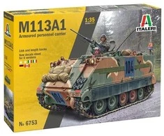 Italeri M113A1 1/35 šarvuočio plastikinis surenkamas modelis 6753