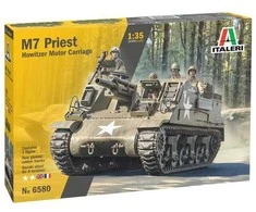 Italeri M7 Priest savaeigė haubica 1/35 plastikinis rinkinys (6580)