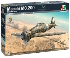 Italeri Macchi C.200 Serie XXI-XXIII 1/48 plastikinis lėktuvo modelio rinkinys