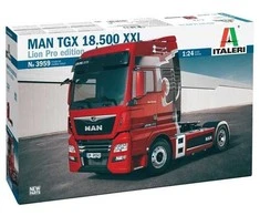 Italeri MAN TGX 18.500 Lion Pro Edition 1/24 – surenkamas sunkvežimio modelis