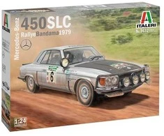 Italeri Mercedes-Benz 450SLC Bandama 1979 rinkinio modelis 1/24