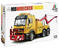 Italeri Mercedes-Benz vilkimo sunkvežimis 1/24 plastikinis rinkinys