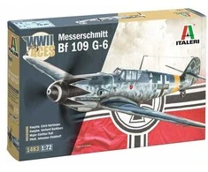Italeri Messerschmitt Bf 109 G-6 Aces 1/72 plastikinis lėktuvas