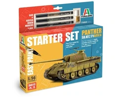 Italeri Panther Sd.Kfz.171 Ausf.A surenkamo modelio dovanų rinkinys 1/56
